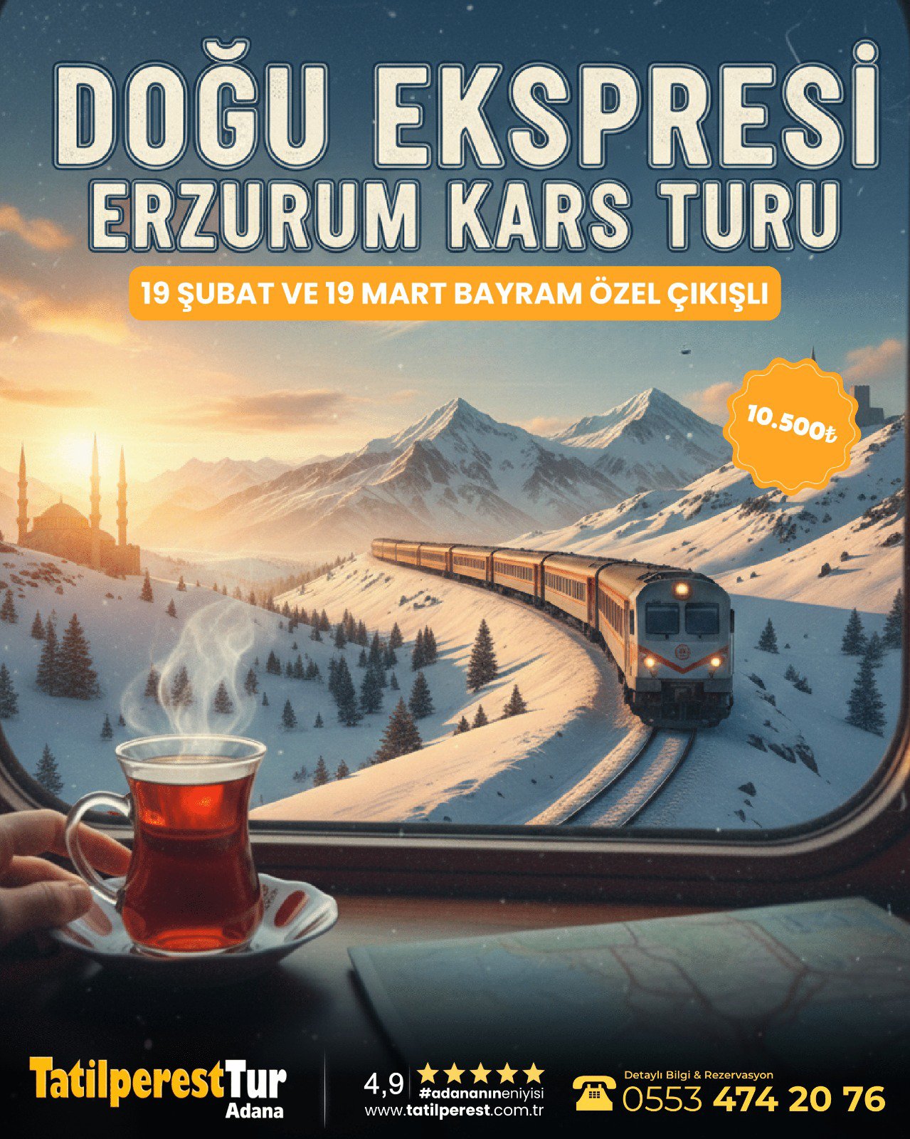 DOĞU EKSPRESİ ERZURUM KARS  19 MART ÇIKIŞLI BAYRAM ÖZEL